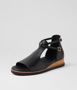 VEERAY W ZR BLACK BLACK SOLE LEATHER