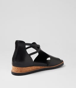 VEERAY W ZR BLACK BLACK SOLE LEATHER