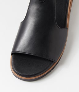 VEERAY W ZR BLACK BLACK SOLE LEATHER