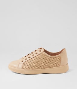 ACKLA XF ZR CAMEL LATTE LEATHER SYN RAFFIA