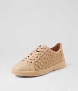 ACKLA XF ZR CAMEL LATTE LEATHER SYN RAFFIA