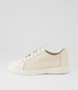 ACKLA XF ZR MILK BEIGE LEATHER SYN RAFFIA