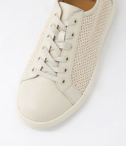 ACKLA XF ZR MILK BEIGE LEATHER SYN RAFFIA