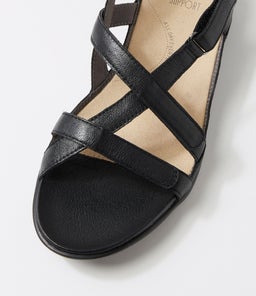 BRITTOH W ZR BLACK LEATHER