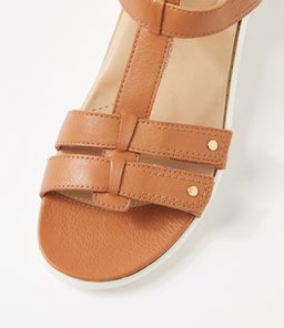 BAILA W ZR DK TAN LEATHER