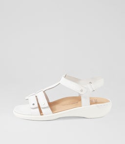 BAILA W ZR WHITE LEATHER