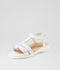 BAILA W ZR WHITE LEATHER