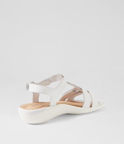 BAILA W ZR WHITE LEATHER