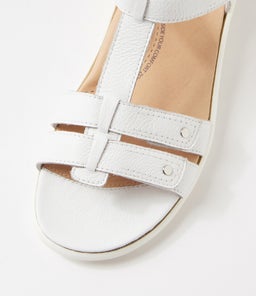 BAILA W ZR WHITE LEATHER