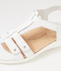 BAILA W ZR WHITE LEATHER
