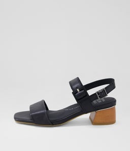 COPEL W ZR BLACK NATURAL HEEL LEATHER