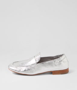 EFRAN W ZR SILVER METAL PRINT LEATHER