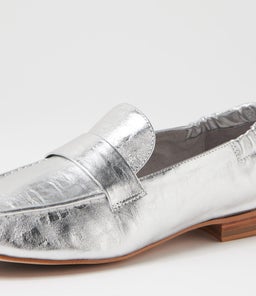 EFRAN W ZR SILVER METAL PRINT LEATHER