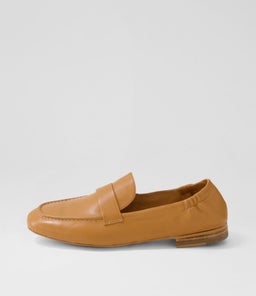 EFRAN W ZR DK TAN LEATHER