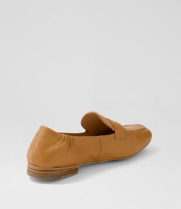 EFRAN W ZR DK TAN LEATHER