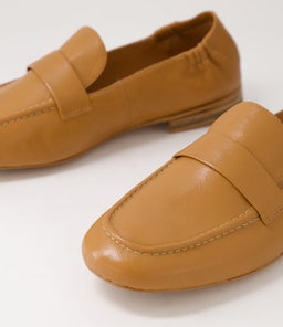 EFRAN W ZR DK TAN LEATHER