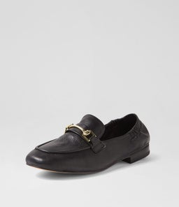 ELODIES W ZR BLACK LEATHER