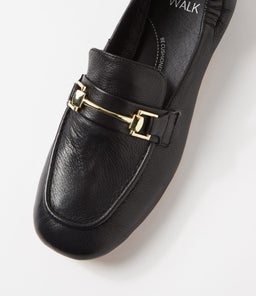 ELODIES W ZR BLACK LEATHER