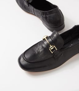 ELODIES W ZR BLACK LEATHER