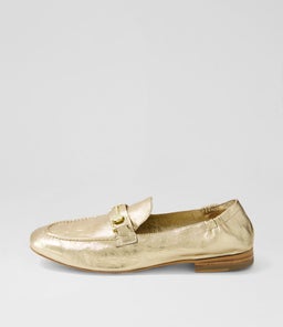 ELODIES W ZR GOLD METAL PRINT LEATHER