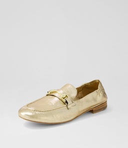 ELODIES W ZR GOLD METAL PRINT LEATHER