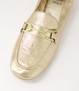 ELODIES W ZR GOLD METAL PRINT LEATHER