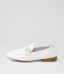 ELODIES W ZR WHITE LEATHER
