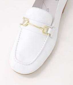 ELODIES W ZR WHITE LEATHER