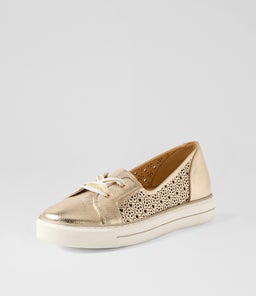 KENJI W ZR GOLD TUMBLE LEATHER