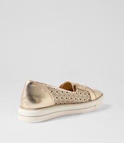 KENJI W ZR GOLD TUMBLE LEATHER