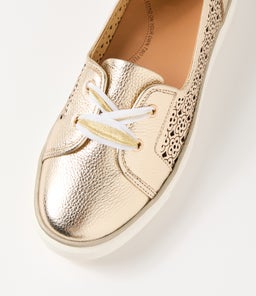 KENJI W ZR GOLD TUMBLE LEATHER