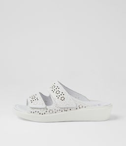 MABBEL W ZR WHITE LEATHER
