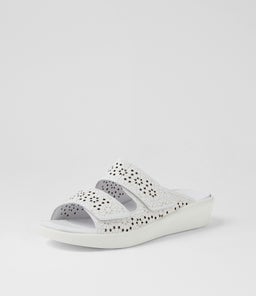 MABBEL W ZR WHITE LEATHER