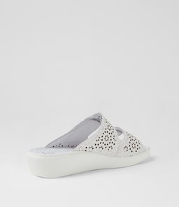MABBEL W ZR WHITE LEATHER