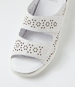 MABBEL W ZR WHITE LEATHER