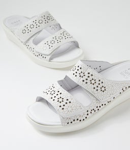 MABBEL W ZR WHITE LEATHER