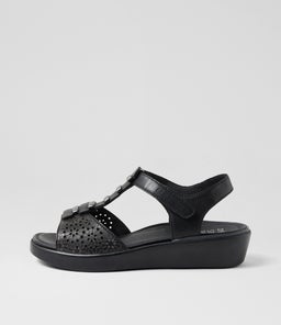 MAYLOR W ZR BLACK BLACK SOLE LEATHER