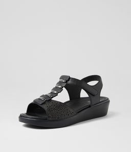 MAYLOR W ZR BLACK BLACK SOLE LEATHER
