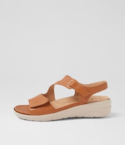 NILA XW ZR DK TAN LEATHER