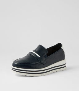 VICES XF ZR NAVY WHITE LEATHER