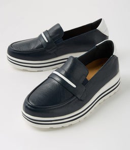 VICES XF ZR NAVY WHITE LEATHER