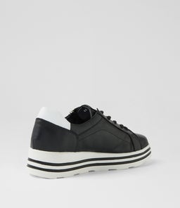 VAMRA XF ZR BLACK WHITE LEATHER