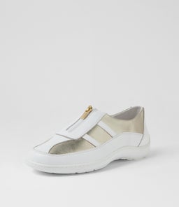 WORIA XF ZR WHITE PALE GOLD LEATHER