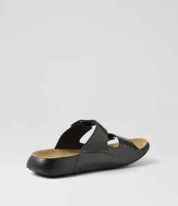 YEXTA W ZR BLACK WRINKLE PATENT