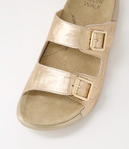 YEXTA W ZR ROSE GOLD MATT CROC LEATHER