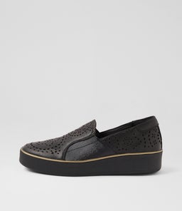ZORIA W ZR BLACK BLACK SHINE LEATHER ELASTIC