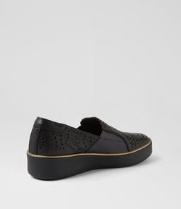 ZORIA W ZR BLACK BLACK SHINE LEATHER ELASTIC