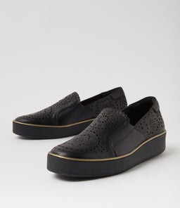ZORIA W ZR BLACK BLACK SHINE LEATHER ELASTIC
