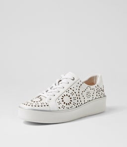 ZAMELA W ZR WHITE WHITE SOLE LEATHER