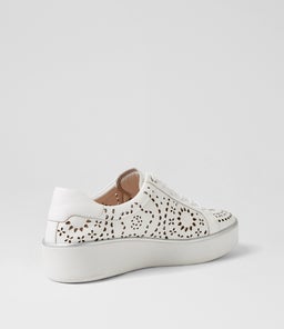 ZAMELA W ZR WHITE WHITE SOLE LEATHER